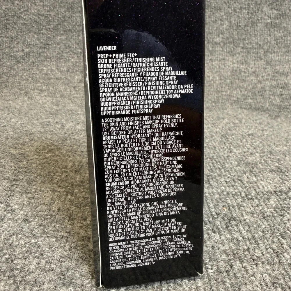 MAC Prep + Prime Fix Lavender Setting Spray Face Mist 3.4 fl oz 100ml NEW